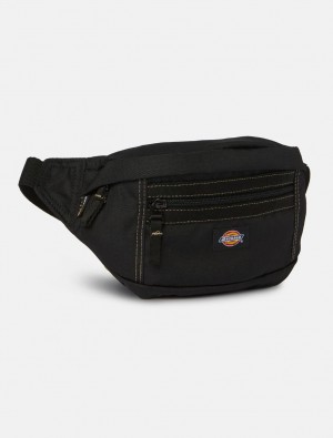 Bolsas Crossbody Dickies Ashville Masculino Pretas | 210785612