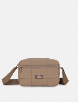 Bolsas Crossbody Dickies Gardiner Feminino Marrom | 384176819