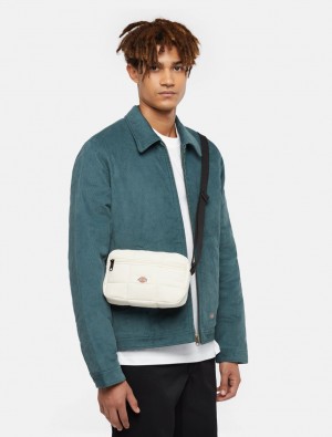 Bolsas Crossbody Dickies Gardiner Feminino Branco | 495837353