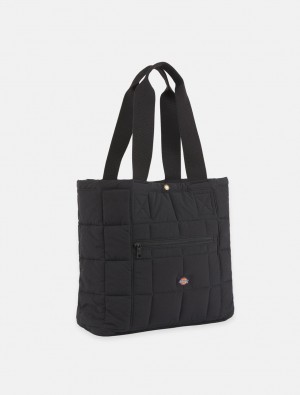 Bolsas Tote Dickies Gardiner Feminino Pretas | 849350075