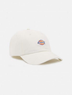 Boné Dickies Hardwick Baseball Feminino Branco | 627110318