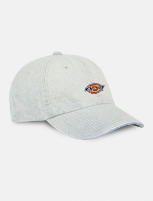 Boné Dickies Hardwick Denim Baseball Feminino Cinzentas | 247397190