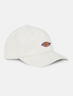 Boné Dickies Hardwick Denim Baseball Masculino Branco | 43464197