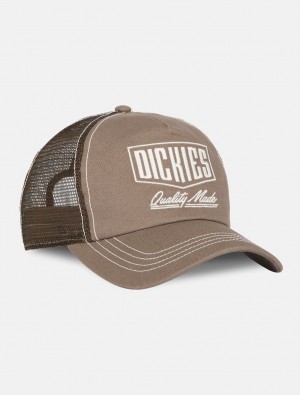Boné Dickies Philipsburg Trucker Masculino Marrom | 593357388