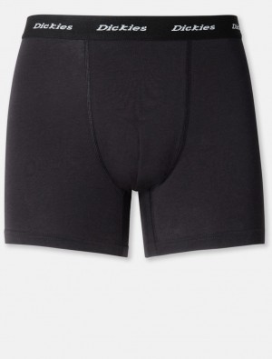 Boxer Dickies Two Pack Masculino Pretas | 280022991