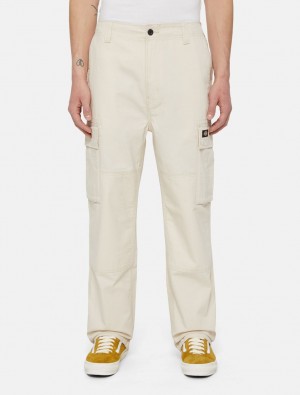 Calça Cargo Dickies Eagle Bend Masculino Branco | 119856168