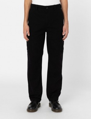 Calça Cargo Dickies Johnson Masculino Pretas | 671654336