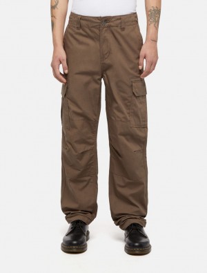 Calça Cargo Dickies Millerville Masculino Marrom | 517373688
