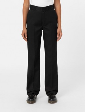 Calças De Trabalho Dickies 874 Feminino Pretas | 502948158