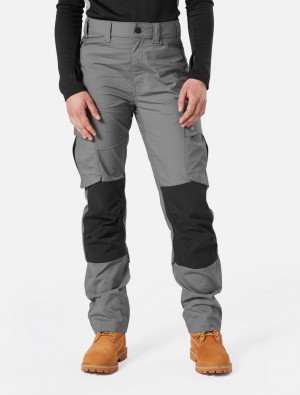 Calças De Trabalho Dickies Lightweight Temp-Iq 365 Feminino Cinzentas | 195811650