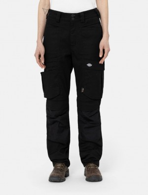 Calças De Trabalho Dickies Performance Holster Feminino Pretas | 604725073
