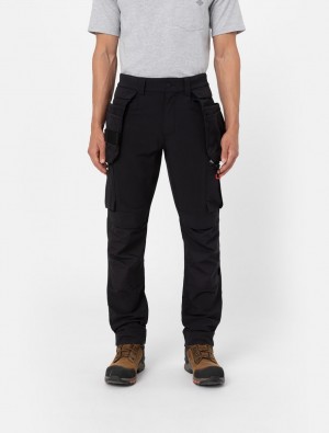 Calças De Trabalho Dickies Performance Holster Masculino Pretas | 314503859