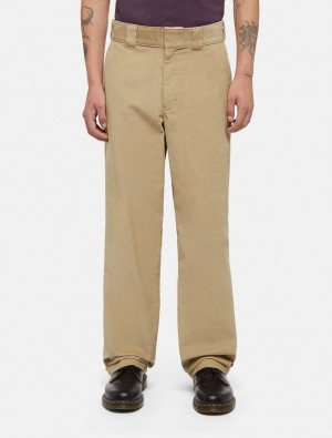 Calças Dickies Corduroy 874 Masculino Caqui | 369398231