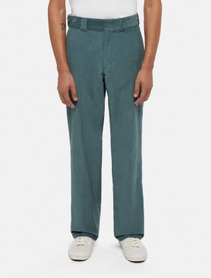 Calças Dickies Corduroy 874 Masculino Verde Oliva | 503143522