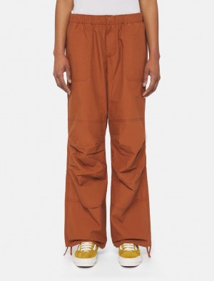 Calças Dickies Fishersville Feminino Marrom | 641444508