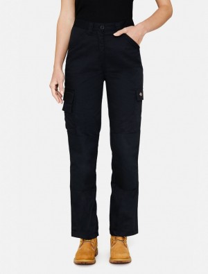 Calças Dickies Flex Everyday Feminino Pretas | 768860170