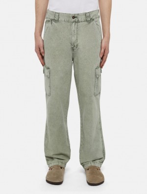 Calças Dickies Newington Masculino Verdes | 197758606