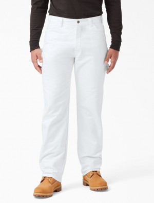 Calças Dickies Painter Masculino Branco | 681960046
