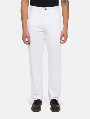 Calças Dickies Painter Utility Masculino Branco | 684765859