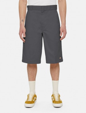 Calção Dickies 13 Inch Multi Pocket Work Masculino Cinzentas | 429724412