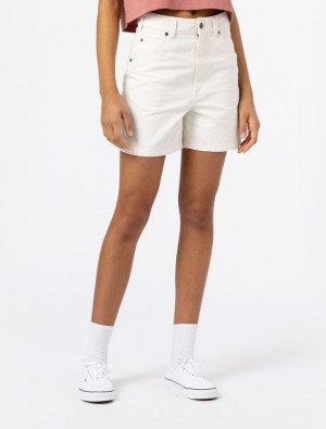 Calção Dickies Duck Canvas Carpenter Feminino Branco | 547801068