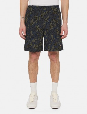 Calção Dickies Saltville Masculino Pretas | 433680783