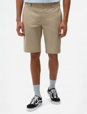 Calção Dickies Slim Fit Masculino Caqui | 809671704