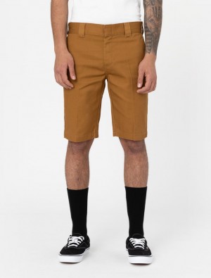 Calção Dickies Slim Fit Masculino Marrom | 152963769