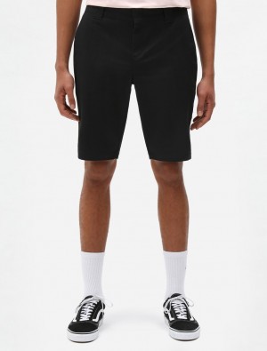 Calção Dickies Slim Fit Masculino Pretas | 862229644