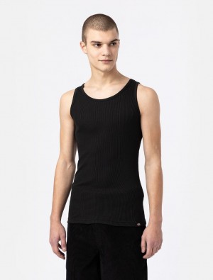 Camiseta Dickies 3-Pack Masculino Pretas | 740406785