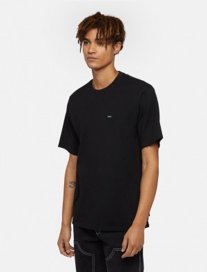Camiseta Dickies Clancy Heavyweight Masculino Pretas | 98314393
