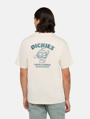 Camiseta Dickies Colstrip Masculino Branco | 233746412