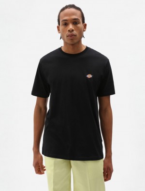 Camiseta Dickies Mapleton Short Sleeve Masculino Pretas | 343494707