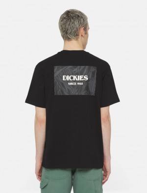 Camiseta Dickies Max Meadows Short Sleeve Masculino Pretas | 237198596