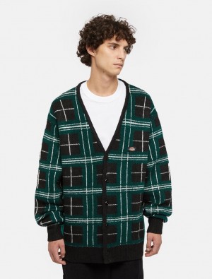 Cardigan Dickies Stevensville Masculino Pretas | 956810912