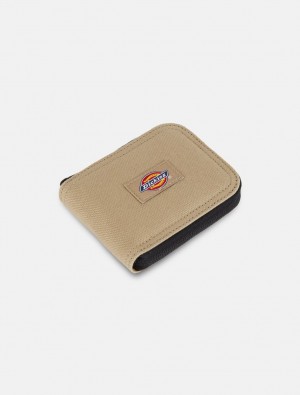 Carteiras Dickies Duck Canvas Feminino Bege | 976448284