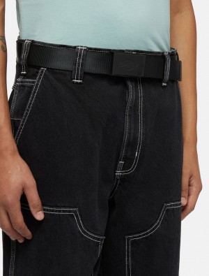 Cintos Dickies Deer Lodge Masculino Pretas | 270703993