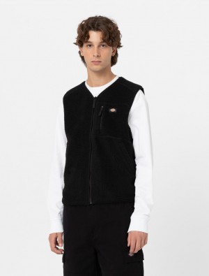 Colete Dickies Mount Hope Masculino Pretas | 947956893