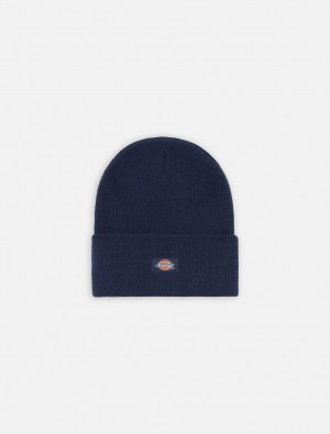 Gorro Dickies Cuffed Feminino Azul Marinho | 64824757