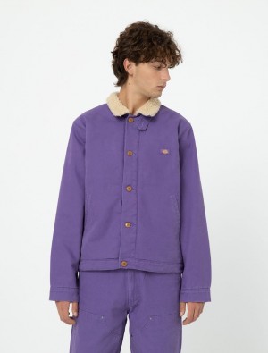Jaquetas Dickies Duck Canvas Deck Masculino Roxo | 571012269