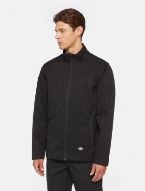 Jaquetas Dickies Everyday Softshell Masculino Pretas | 654485284