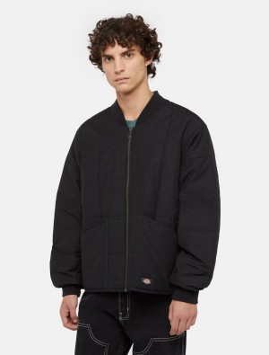 Jaquetas Dickies Gardiner Liner Masculino Pretas | 317674026