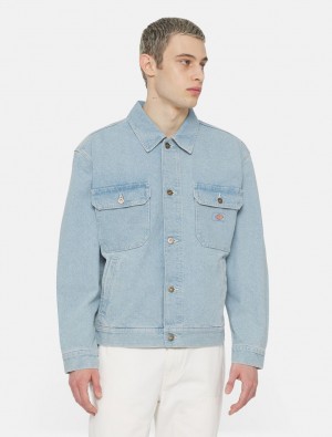 Jaquetas Dickies Madison Masculino Azuis | 745769511