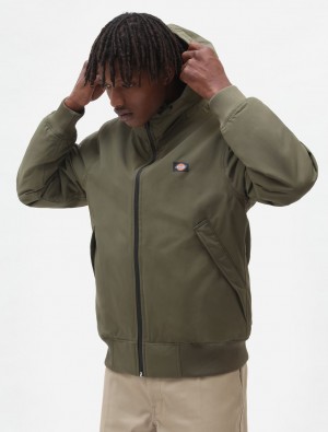 Jaquetas Dickies New Sarpy Masculino Verde Oliva | 629414595