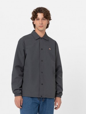 Jaquetas Dickies Oakport Coach Masculino Cinzentas | 941841993