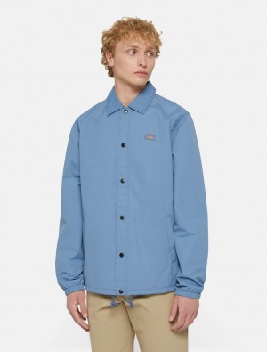 Jaquetas Dickies Oakport Coach Masculino Azuis | 45641970