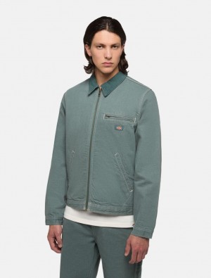 Jaquetas Dickies Stevensville Painter Masculino Verdes | 840930968