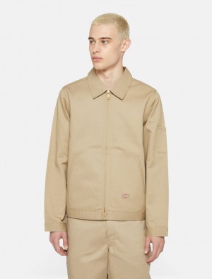 Jaquetas Dickies Unlined Eisenhower Masculino Caqui | 411854545