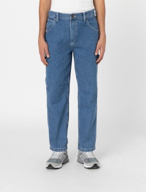 Jeans Dickies Garyville Masculino Azuis | 430152135