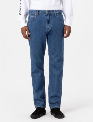 Jeans Dickies Houston Masculino Azuis | 912936965
